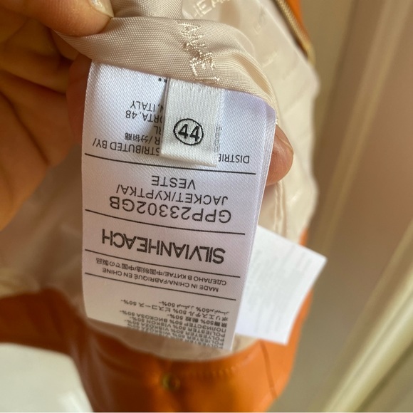 SILVIAN HEACH Bikerjacket In Eco
Leather Sz 44it(M) - Picture 10 of 16